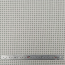 Tissu coton Motif Divers - Quadrillage serré  (50cm)