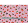 Tissu coton Motif fruit Confiture 4 (50 cm)